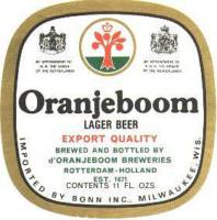 Oranjeboom Bierbrouwerij, Lager Beer