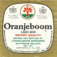 Oranjeboom Bierbrouwerij, Oranjeboom Lager Beer