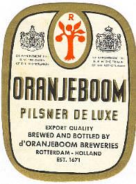 Oranjeboom Bierbrouwerij, Oranjeboom Pilsner de Luxe