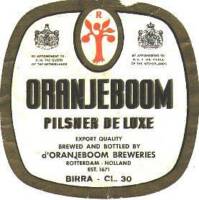 Oranjeboom Bierbrouwerij, Oranjeboom Pilsner de Luxe Birra