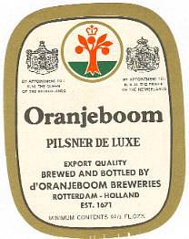 Oranjeboom Bierbrouwerij, Oranjeboom Pilsner de Luxe