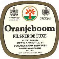 Oranjeboom Bierbrouwerij, Oranjeboom Pilsner de Luxe