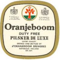 Oranjeboom Bierbrouwerij, Oranjeboom Pilsner de Luxe