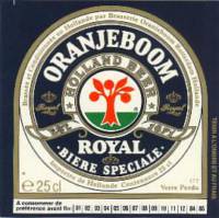 Oranjeboom Bierbrouwerij, Holland Beer Royal Biere Speciale