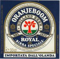 Oranjeboom Bierbrouwerij, Oranjeboom Holland Beer Royal Birra Speciale