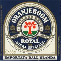 Oranjeboom Bierbrouwerij, Oranjeboom Holland Beer Royal Birra Speciale