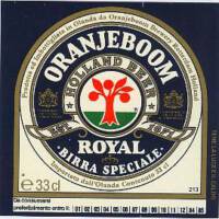 Oranjeboom Bierbrouwerij, Oranjeboom Holland Beer Royal Birra Speciale