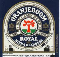 Oranjeboom Bierbrouwerij, Oranjeboom Holland Beer Royal Birra Olandese