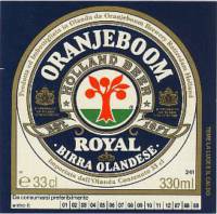 Oranjeboom Bierbrouwerij, Holland Beer Royal Birra Olandese