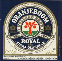 Oranjeboom Bierbrouwerij, Oranjeboom Holland Beer Royal Birra Olandese