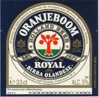 Oranjeboom Bierbrouwerij, Oranjeboom Holland Beer Royal Birra Olandese