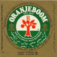 Oranjeboom Bierbrouwerij, Non Alcoholic Malt Beverage