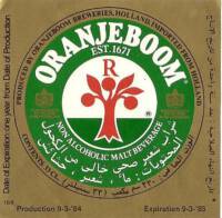 Oranjeboom Bierbrouwerij, Oranjeboom Non Alcoholic Malt Beverage
