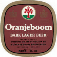 Oranjeboom Bierbrouwerij, Oranjeboom Dark Lager Beer Birra