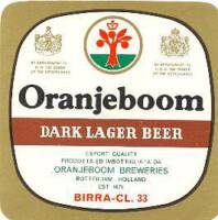 Oranjeboom Bierbrouwerij, Oranjeboom Dark Lager Beer Birra