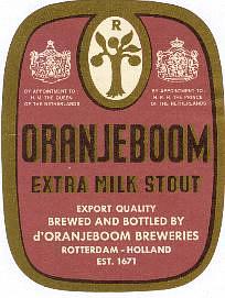 Oranjeboom Bierbrouwerij, Extra Milk Stout