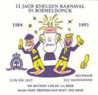 Oranjeboom Bierbrouwerij, 11 Jaor Kneuzen Karnaval Boemeldonck