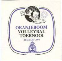 Oranjeboom Bierbrouwerij, Oranjeboom Volleybaltoernooi 20 maart 1994