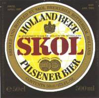 Oranjeboom Bierbrouwerij, Skol Holland Beer Pilsener Bier