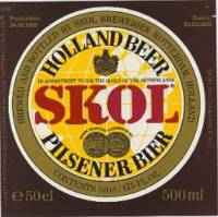Oranjeboom Bierbrouwerij, Skol Holland Beer Pilsener Bier