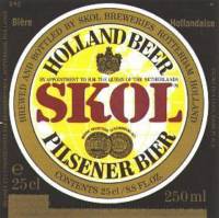 Oranjeboom Bierbrouwerij, Skol Holland Beer Pilsener Bier