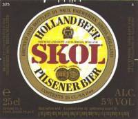 Oranjeboom Bierbrouwerij, Skol Holland Beer Pilsener Bier