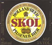 Oranjeboom Bierbrouwerij, Skol Holland Beer Pilsener Bier