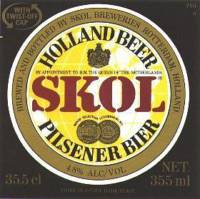 Oranjeboom Bierbrouwerij, Skol Holland Beer Pilsener Bier