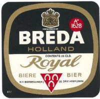 Oranjeboom Bierbrouwerij, Breda Holland Royal Biere Bier