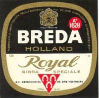 Oranjeboom Bierbrouwerij, Breda Holland Royal Birra Speciale