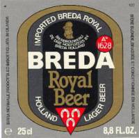 Oranjeboom Bierbrouwerij, Breda Royal Beer Holland Lager Beer