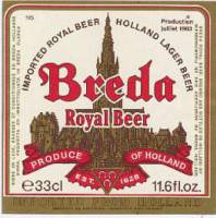 Oranjeboom Bierbrouwerij, Breda Royal Beer Imported Royal Beer