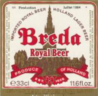 Oranjeboom Bierbrouwerij, Breda Royal Beer Imported Royal Beer
