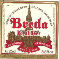 Oranjeboom Bierbrouwerij, Breda Royal Beer Imported Royal Beer