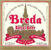 Oranjeboom Bierbrouwerij, Breda Royal Beer Imported Royal Beer