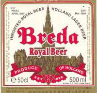 Oranjeboom Bierbrouwerij, Breda Royal Beer Imported Royal Beer