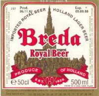 Oranjeboom Bierbrouwerij, Breda Royal Beer Imported Royal Beer