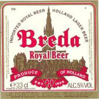 Oranjeboom Bierbrouwerij, Breda Royal Beer Imported Royal Beer