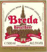 Oranjeboom Bierbrouwerij, Breda Royal Beer Imported Royal Beer