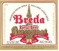 Oranjeboom Bierbrouwerij, Breda Royal Beer Imported Royal Beer