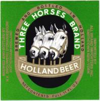 Oranjeboom Bierbrouwerij, Three Horses Brand Holland Beer