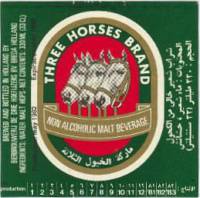 Oranjeboom Bierbrouwerij, Three Horses Brand Non Alcoholic Malt Beverage