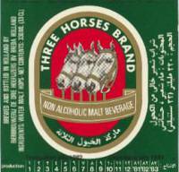 Oranjeboom Bierbrouwerij, Three Horses Brand Non Alcoholic Malt Beverage