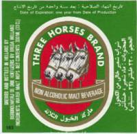 Oranjeboom Bierbrouwerij, Three Horses Brand Non Alcoholic Malt Beverage