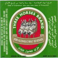 Oranjeboom Bierbrouwerij, Three Horses Brand Non Alcoholic Malt Beverage
