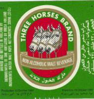 Oranjeboom Bierbrouwerij, Three Horses Brand Non Alcoholic Malt Beverage