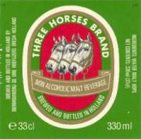 Oranjeboom Bierbrouwerij, Three Horses Brand Non Alcoholic Malt Beverage