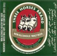 Oranjeboom Bierbrouwerij, Three Horses Brand Non Alcoholic Malt Beer