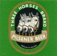 Oranjeboom Bierbrouwerij, Three Horses Brand Pilsener Beer