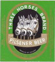 Bierbrouwerij De Vriendenkring, Three Horses Brand Pilsener Beer